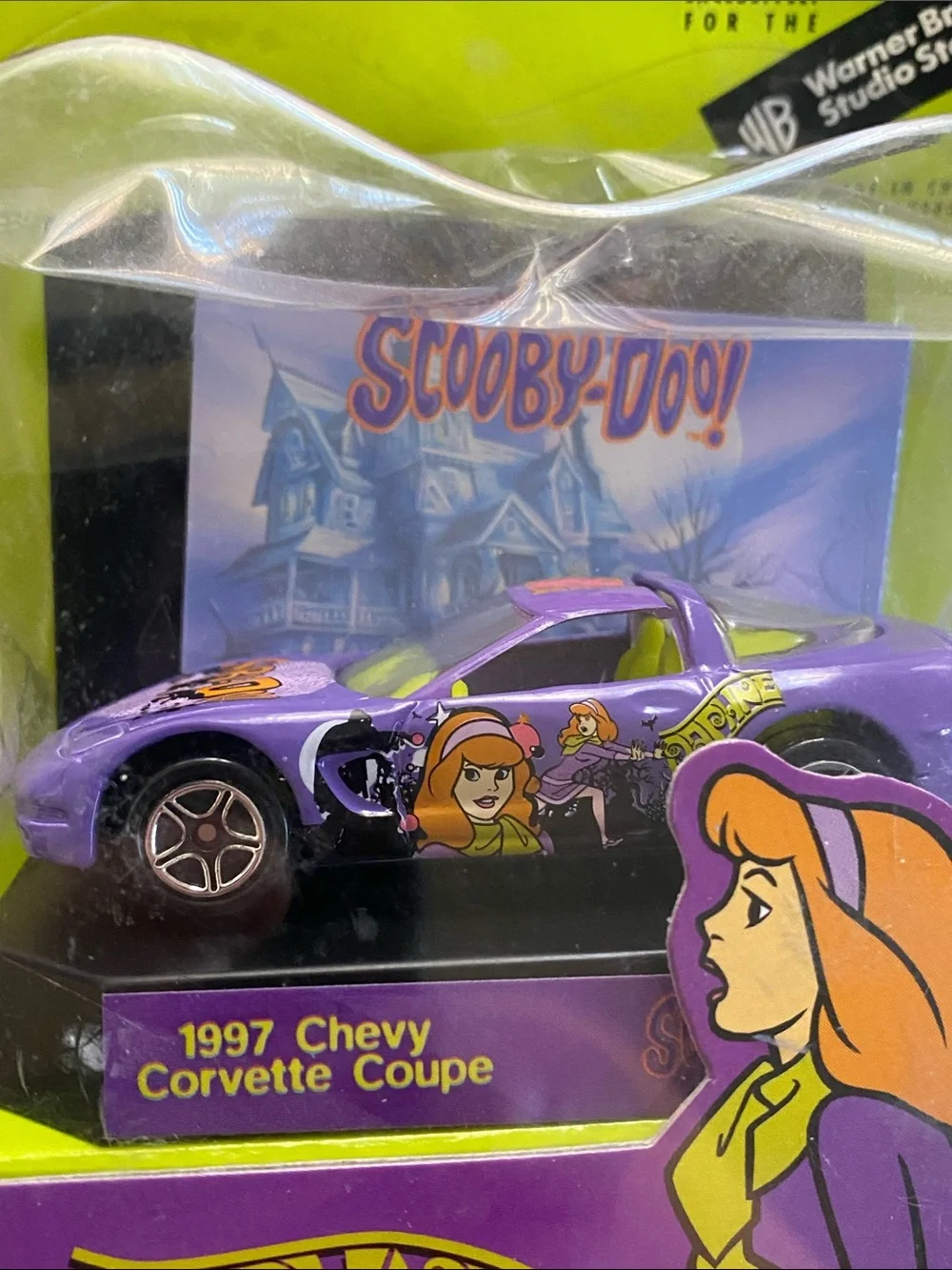 Matchbox Scooby-Doo Daphne 1997 Chevy Corvette Coupe - Purple NWOT